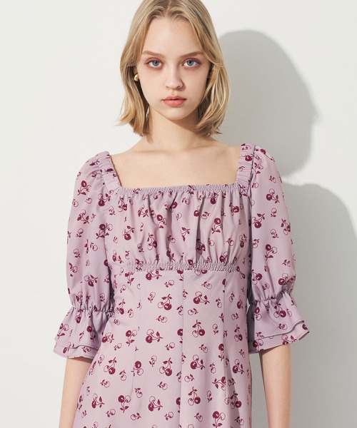 DEICY（デイシー） ワンピース ヴィンテージチェリワンピース