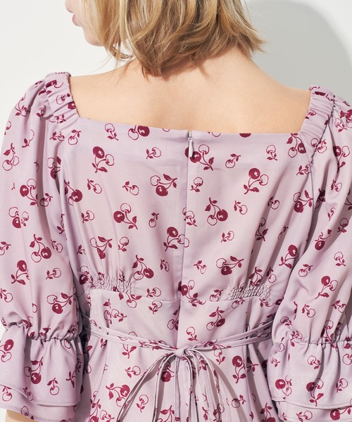 【美品】deicy ヴィンテージチェリーワンピース ヴィンテージチェリーワンピース