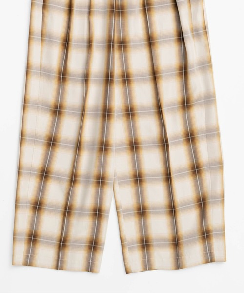 サロペット・オーバーオール・オールインワン Plaid Lace Camisole All-In-One MAISON SPECIAL｜Plaid Lace Camisole All-In-One | Rakuten