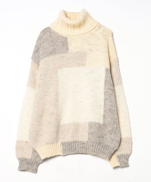 YOKE タートルネックニット 3 ベージュ メンズ : ZOZOTOWN Yahoo!店