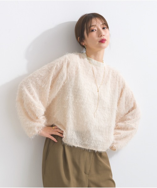 tシャツ フェザートップスプルオーバー レディース
