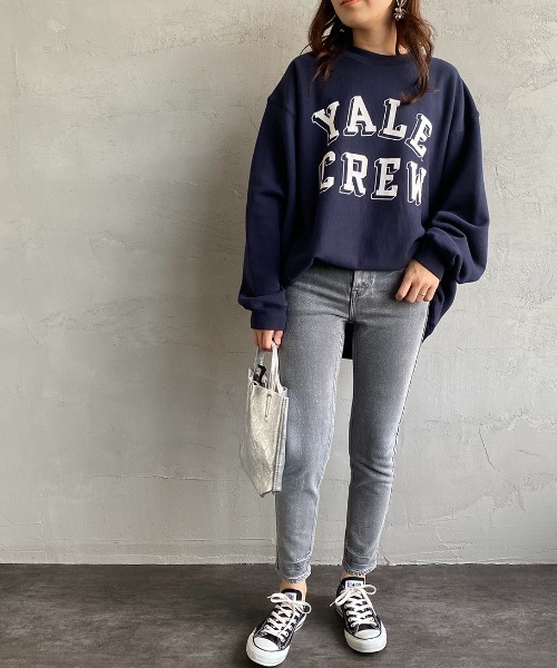 upperhights 「upperhights」 スキニーデニムパンツ 23 グレー  