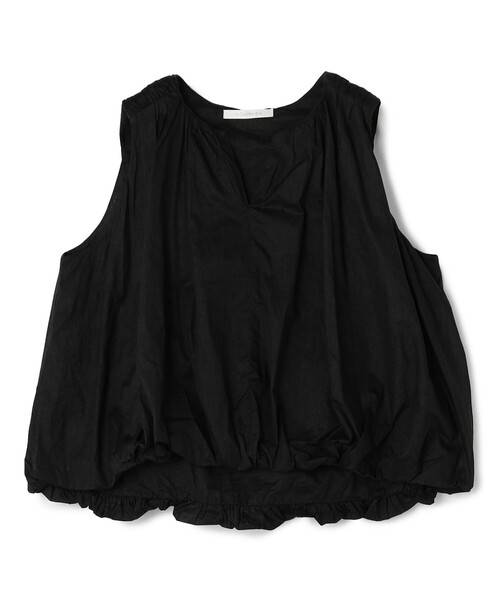 ブラウス シャツ ne Quittez pas COTTON ORGANZA ノースリーブブラウス レディース