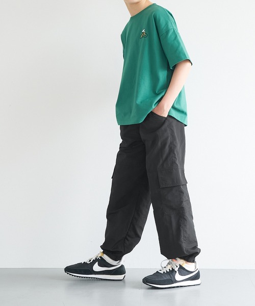 coca（コカ） パンツ キッズ ワッシャーナイロンパラシュートパンツ