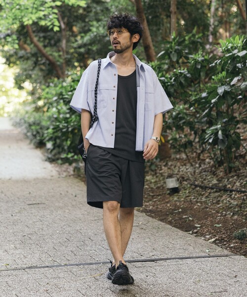 FOXY ネイビー ショートスリーブ シャツ 38 Foxfire シャツ Foxfire/フォックスファイヤー 別注