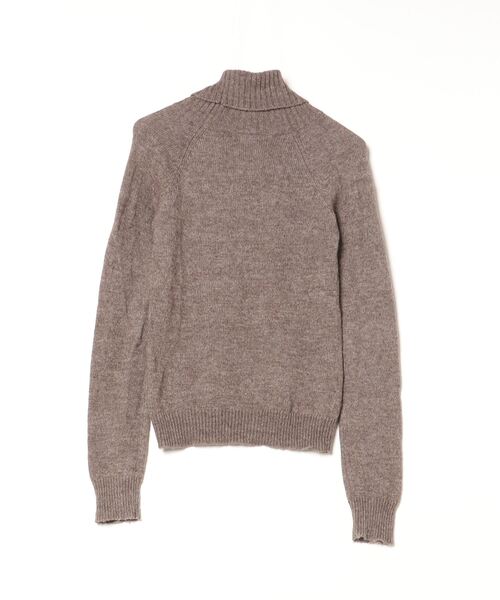 「SUGAR ROSE」 タートルネックニット - ブラウン レディース_画像2