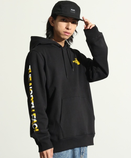 「THE NORTH FACE」 プルオーバーパーカー L ブラック メンズ_画像9