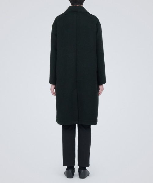 「無印良品」 チェスターコート X-LARGE ブラック レディース_画像4