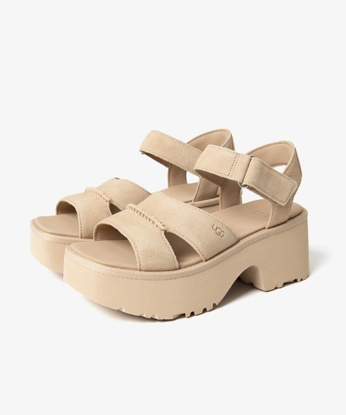 【UGG】Women's ニュー ハイツ プラットフォーム サンダル UGG Australia UGG(アグ)サンダル ミュール ニューハイツ