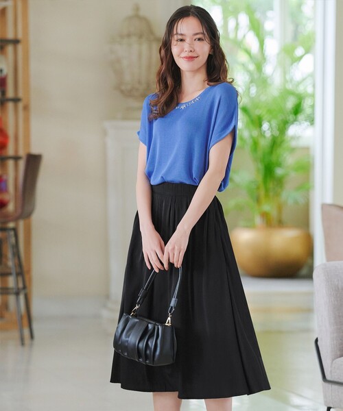 Tiaclasse スカート パニエ付きフレアスカート : ZOZOTOWN Yahoo!店