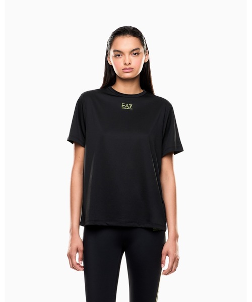 tシャツ 「エンポリオ アルマーニ EA7」Dynamic Athlete Tシャツ VENTUS7テクニカルファブリック レディース