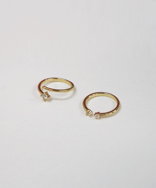 B.I.D. 指輪 リング 「Bz」オープンデザインシンリング/2点セット(RZ