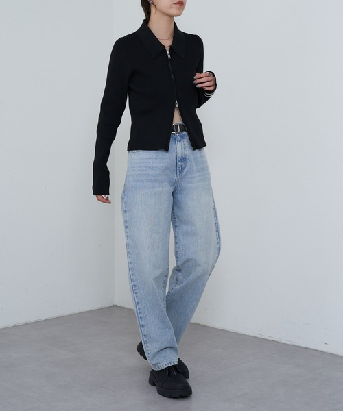 「COLONY 2139」 デニムパンツ MEDIUM サックスブルー レディース