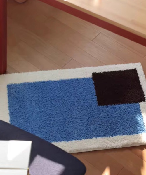 Francfranc（フランフラン） ラグ ラグマット ワッフル ウィンドウペン