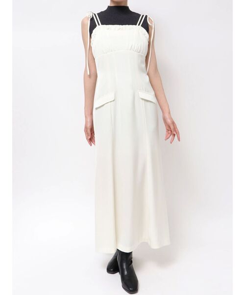 dazzlin（ダズリン） ワンピース レイヤードライクリボンキャミ