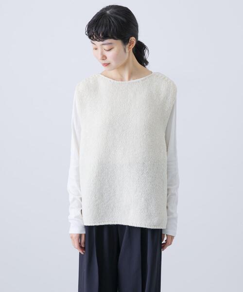 かぐれ ニット セーター ペルーニットベスト レディース : ZOZOTOWN