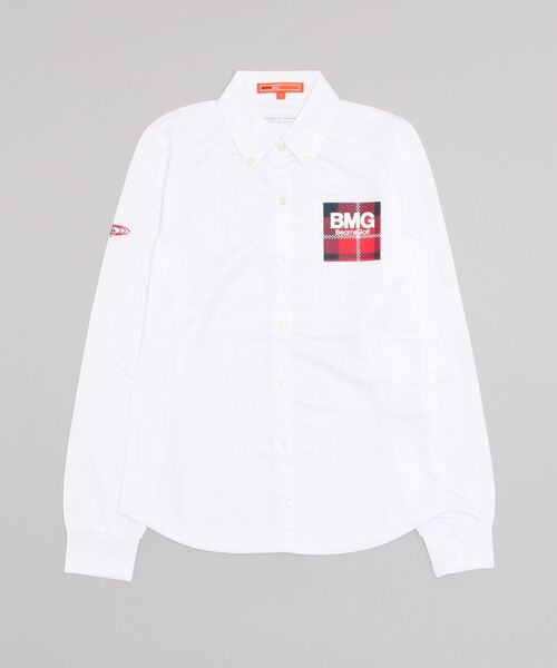 「BEAMS GOLF」 長(zhǎng)袖シャツ MEDIUM ホワイト レディース