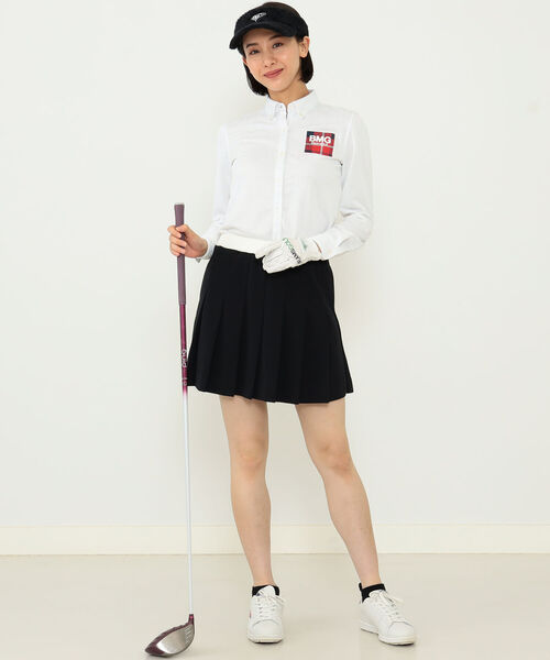 「BEAMS GOLF」 長(zhǎng)袖シャツ MEDIUM ホワイト レディース
