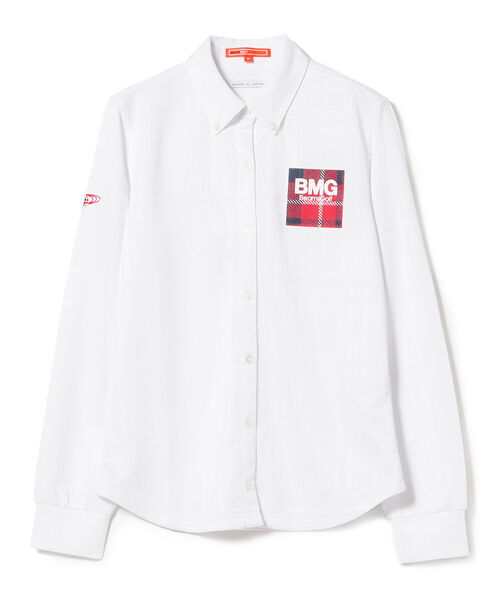 「BEAMS GOLF」 長(zhǎng)袖シャツ MEDIUM ホワイト レディース