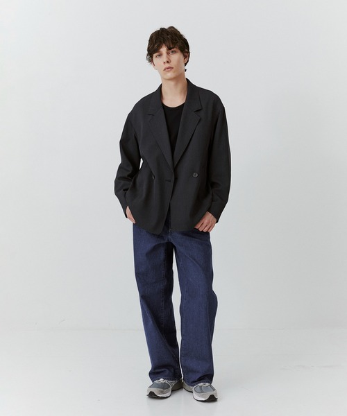 PUBLIC TOKYO パブリックトウキョウ ストレッチセットアップ ネイビー PUBLIC TOKYO（パブリックトウキョウ） セットアップ 「セットアップ