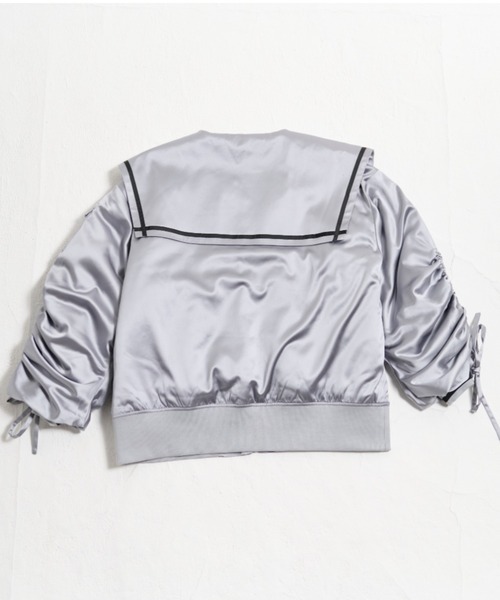 MEER. ZIP UP RIBBON BLOUSON メーアリボンブルゾン 2102460.jpg?v=1759798027&width