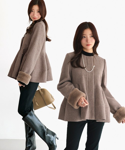 RUIRUE BOUTIQUE（ルイルエブティック） コート アウター レディース 