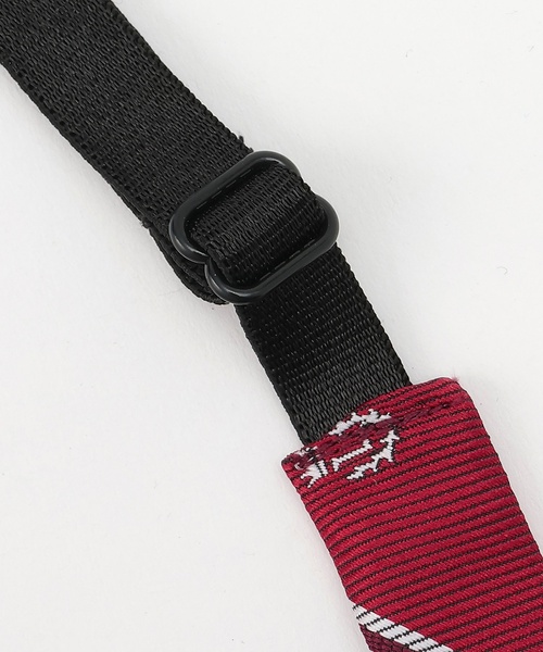 LOVETOXIC 「卒服・セレモニー」レジメンタル柄細リボンタイ