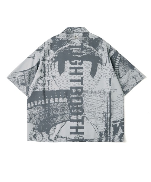 TIGHTBOOTH PRODUCTION 半袖シャツ 総柄 TIGHTBOOTH PRODUCTION（タイトブースプロダクション） シャツ 半袖