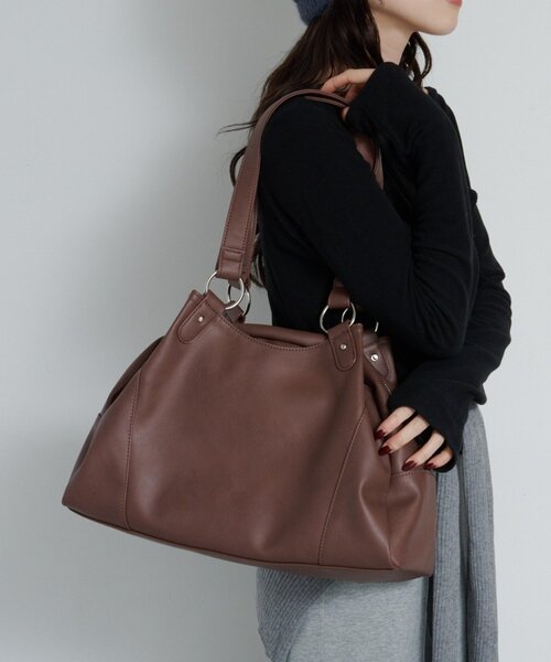 トートバッグ 「オンライン限定カラー」セパレートミドルBAG レディースの画像