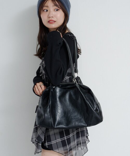 トートバッグ 「オンライン限定カラー」セパレートミドルBAG レディースの画像