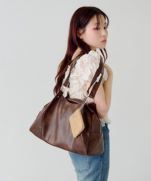 トートバッグ 「オンライン限定カラー」セパレートミドルBAG レディースの画像