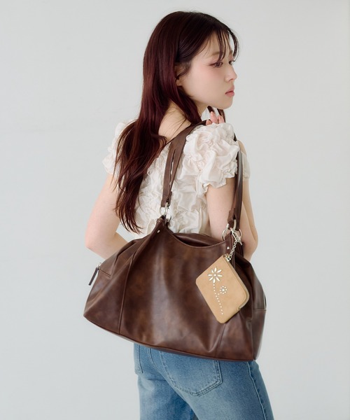 トートバッグ 「オンライン限定カラー」セパレートミドルBAG レディースの画像