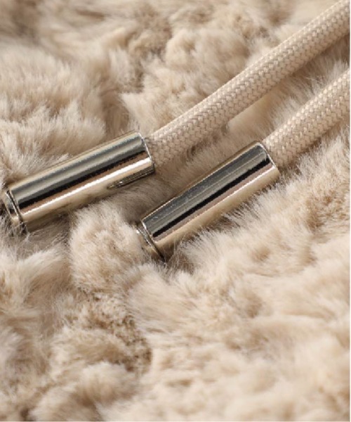 LA POMME petit（ラポミ・プチ） ムートンコート ボアコート Cute Faux