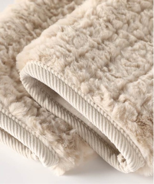 LA POMME petit（ラポミ・プチ） ムートンコート ボアコート Cute Faux