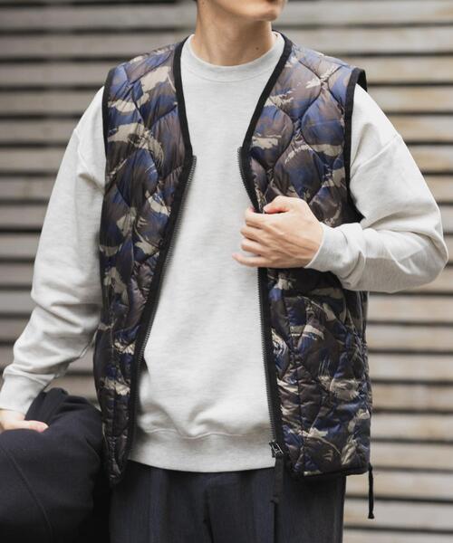 TAION（タイオン） ダウンベスト ベスト TAION Military Wzip Down