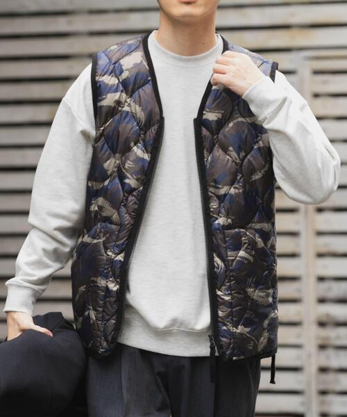 TAION（タイオン） ダウンベスト ベスト TAION Military Wzip Down