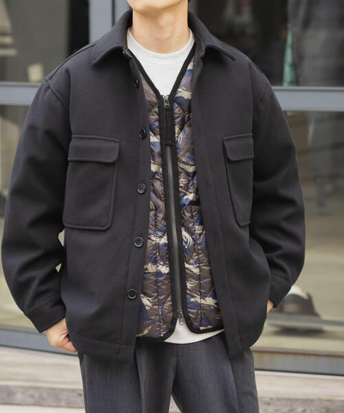 TAION（タイオン） ダウンベスト ベスト TAION Military Wzip Down