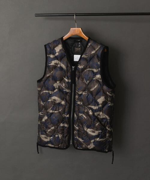 TAION（タイオン） ダウンベスト ベスト TAION Military Wzip Down