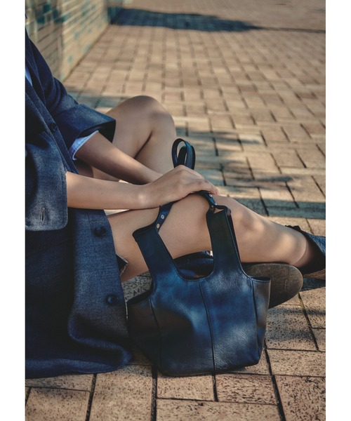 ONE.（ワンドット） ハンドバッグ 「ONE./ワンドット」Leather 2-Way 