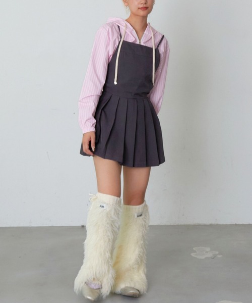 レッグウォーマー もふもふファーソックス レディース : ZOZOTOWN
