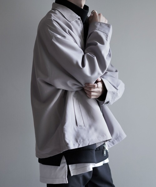 「Nilway」 ブルゾン SMALL 杢グレー メンズ_画像5