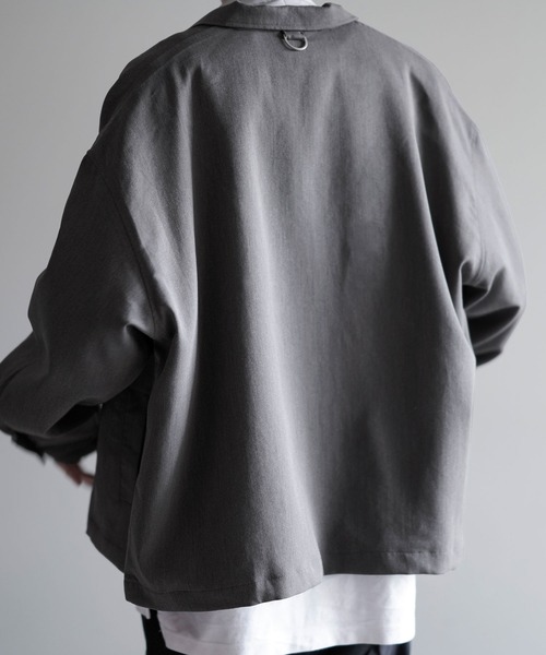 「Nilway」 ブルゾン SMALL 杢グレー メンズ_画像8