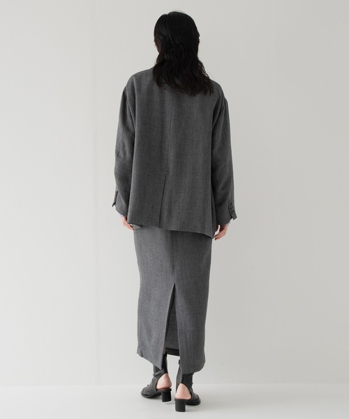 ジャケット テーラードジャケット summer wool 2B jacket メンズ レディースの画像