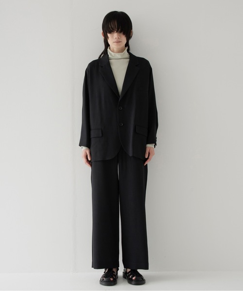 ジャケット テーラードジャケット summer wool 2B jacket メンズ レディースの画像