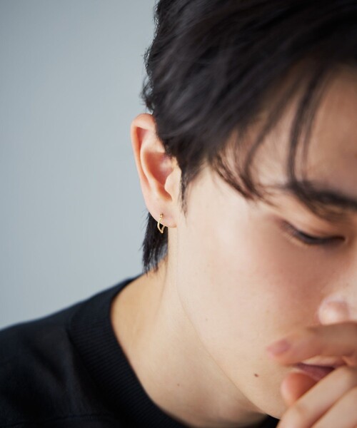 Jouete（ジュエッテ） ピアス K10YG フープピアス ツイスト レディース