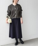 スカート 「一部WEB限定」「手洗い可能」ジャ...の詳細画像1
