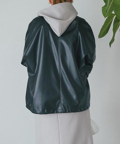 「un dix cors」 ブルゾン FREE ベージュ レディース_画像6