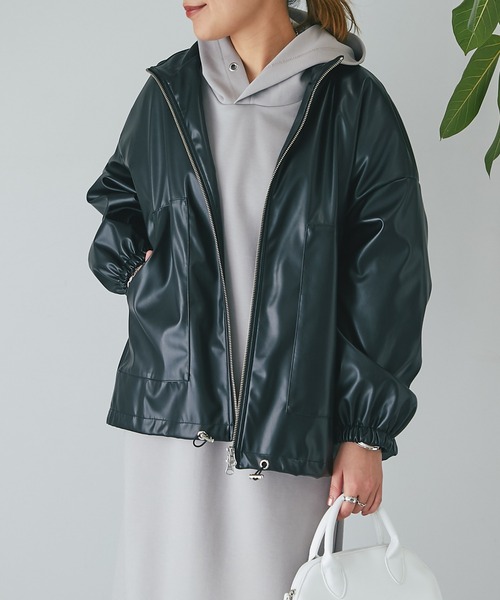 「un dix cors」 ブルゾン FREE ベージュ レディース_画像7