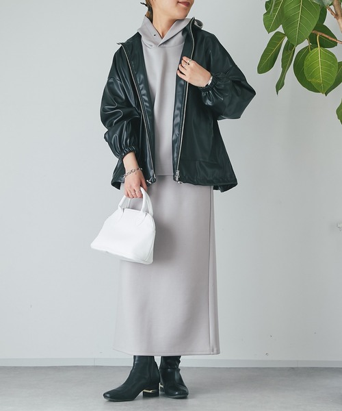 「un dix cors」 ブルゾン FREE ベージュ レディース_画像8