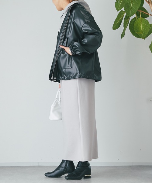 「un dix cors」 ブルゾン FREE ベージュ レディース_画像9